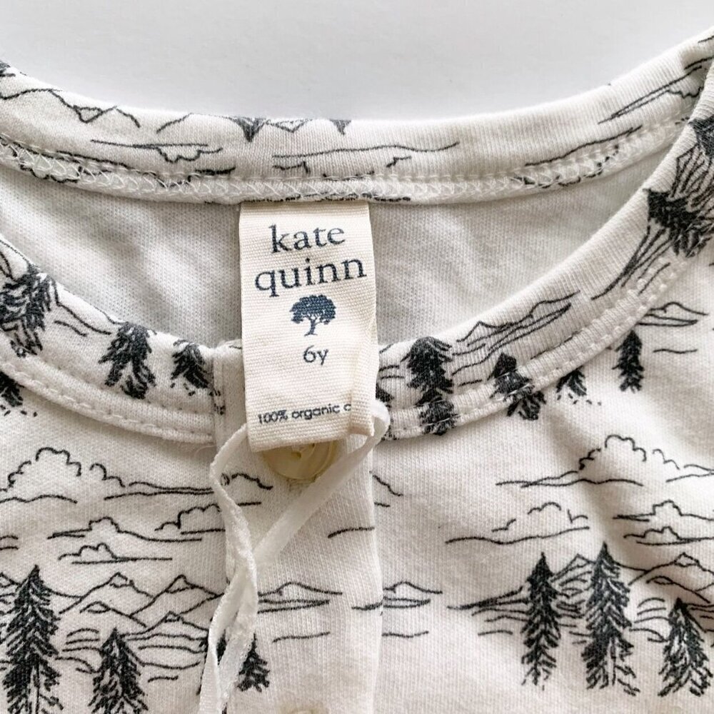 NWT Kate Quinn Organics Kids Tee 6 Years - Picture 2 of 5